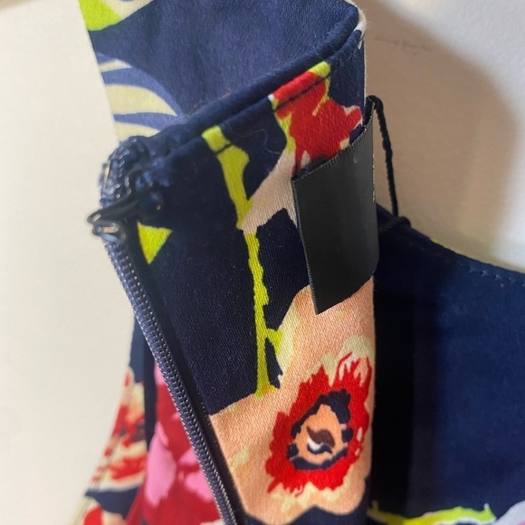 NWT AX Paris Floral Sleeveless Dress size 12 - Picture 5 of 12